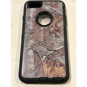 For iPhone 6S /7Plus Case With (Belt Clip Fits Otterbox Defender) Black-Tree
